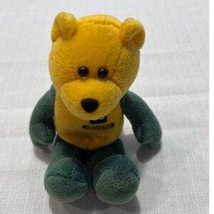 Limited Treasures 1999 Green Bay Packers Mark Chmura 89 Plush Bear NFL 9 inch